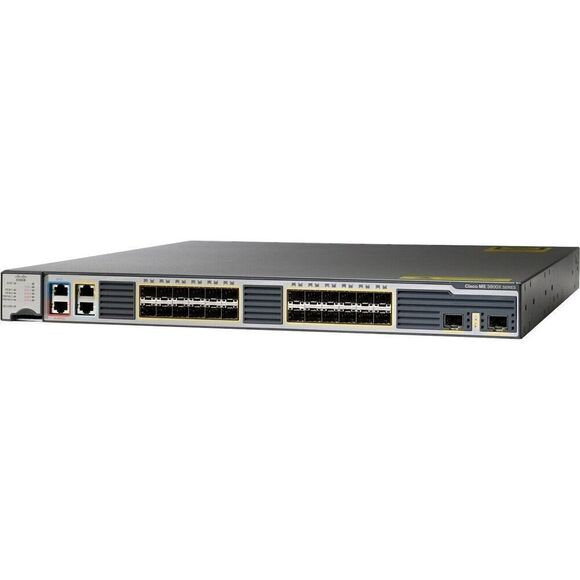 Cisco ME-3600X-24FS-M Ethernet Access Switch 24 Port GE SFP 10 Port GE SFP+ USED - Picture 1 of 1